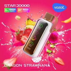 VOZOL Vape Suomi lohikäärme strawnana - VOZOL STAR 20 000 D284403