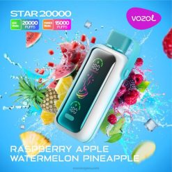 VOZOL Vape Suomi vadelma omena vesimeloni ananas - VOZOL STAR 20 000 D284413