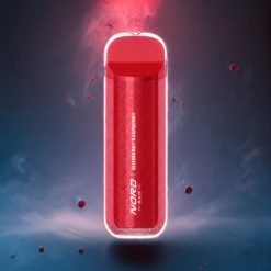SMOK NORD BAR 4000 Pussit Käytöstä Poistettava Vape Mustikka Vadelma 8.5ml Tukkukauppa Suomi