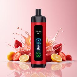 Aivono Aim Fatpro 22000 Puffs Mansikkapunch 28ml Tukkukauppa Suomi