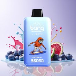Bang 36000 Ice Level Mustikka Jää 36ml Tukkukauppa Suomi