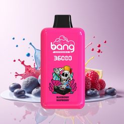 Bang 36000 Power Kertakäyttö Vape Mustikka Vadelma 36000 Tukkukauppa Suomi