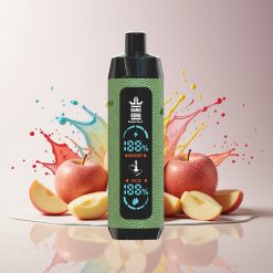 Bang King Shisha 25000 Puhallus Kertakäyttöinen Höyrystin Tuplaomenamesuola 30ml Tukkukauppa Suomi