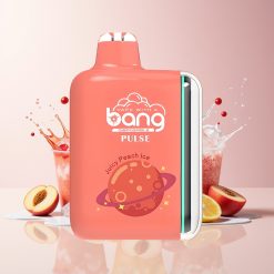 Bang Pulse 18000 Puffs Kertakäyttöinen Höyrystin Mehevä Persikka Jää 26ml Tukkukauppa Suomi