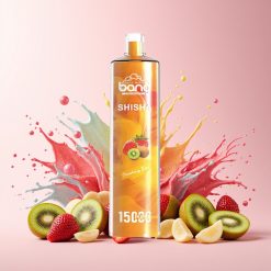 Bang Shisha 15000 Puffs Mansikka-Kiivi 600mAh Tukkukauppa Suomi