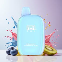 FLUM Pebble 6000 Mustikka Ananas Kiivi 10ml Tukkukauppa Suomi