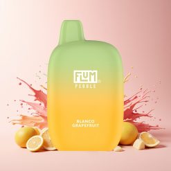 FLUM Pebble 6000 Valkoinen Greippi 10ml Tukkukauppa Suomi