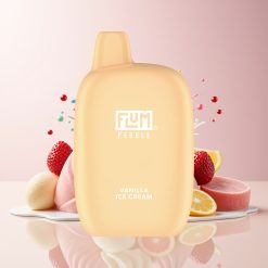 FLUM Pebble 6000 Vaniljajäätelö 10ml Tukkukauppa Suomi