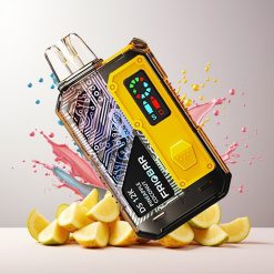 FRIOBAR DS 12K Käyttökelpoinen Vape Ananas Kookos 12000 Tuhkauutta USB-C Tukkukauppa Suomi