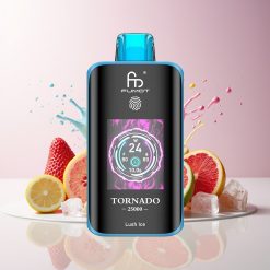 Fumot Tornado 25000 Puhallusta Tuhkujää 20ml Tukkukauppa Suomi
