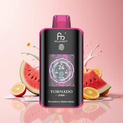 Fumot Tornado 25000 Pussit Mansikka-Vesimeloni 20ml Tukkukauppa Suomi
