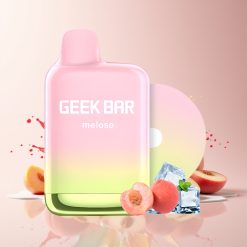 GEEK BAR Meloso Pro 4000 Puhallusta Persikka-Jää 12ml Tukkukauppa Suomi