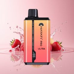 Hayati Pro Ultra 15000 Puffs Mansikka Karpalo Kirsikka Jää +850mAh Tukkukauppa Suomi
