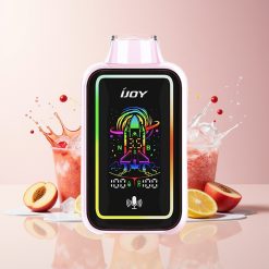 IJOY URANUS 25000 Puhallus Kertakäyttöinen Höyrystin Mehevä Persikka Jää 20ML Tukkukauppa Suomi