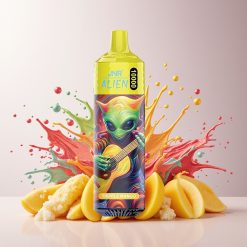JNR Alien 10000 Puffs Kolmoismango LED (RGB) Tukkukauppa Suomi