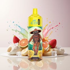 JNR Alien 10000 Puffs LED Bananijää Tukkukauppa Suomi