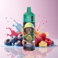 JNR Alien 10000 Puffs Mustikka-Hapanvadelma 850mAh Tukkukauppa Suomi