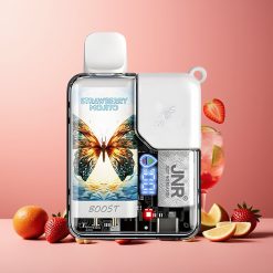 JNR Butterfly 8500 Pussit Disposable Vape Mansikkamojito 15ml Tukkukauppa Suomi