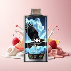 JNR Falcon Pro 28000 Kertakäyttöinen Höyrystin Valkoinen Persikka Razz 30ml Tukkukauppa Suomi