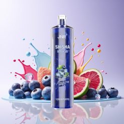 JNR Shisha Hookah 12000 Puffs Mustajää 24ml Tukkukauppa Suomi