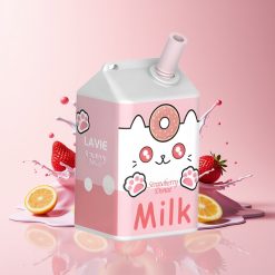 LAVIE Milk 7000 Puffs Mansikkadonitsi 16ML Tukkukauppa Suomi