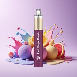 LIO BEE Jäätynyt Purppura Pommi 650mAh Tukkukauppa Suomi