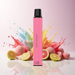 LIO Mini 600 Puffs Rainbow Karkki 400mAh Tukkukauppa Suomi