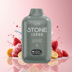 LIO Stone 12000 Puffs Mansikka Brasilia Marja 18ML Tukkukauppa Suomi