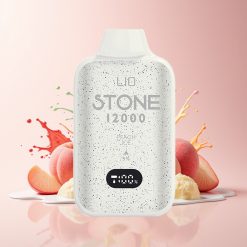 LIO Stone 12000 Puffs Persikka Jää 18ML Tukkukauppa Suomi