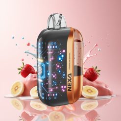 NEXA Ultra 50000 Suupalat Mansikka-Banaani 20ml Tukkukauppa Suomi