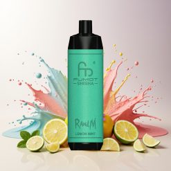 RandM Fumot Shisha 10000 Puffaa Kertakäyttöinen Höyrystin Sitruuna Minttu 18ml Tukkukauppa Suomi