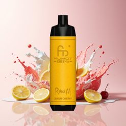 RandM Fumot Shisha 10000 Puffaa Kertakäyttöinen Shisha Sitriksi-Kirsikka 850 mAh Tukkukauppa Suomi