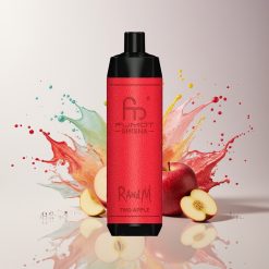 RandM Fumot Shisha 10000 Puffs Kertakäyttöinen Höyrystin Kaksi Omenaa 18ml Tukkukauppa Suomi