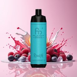 RandM Fumot Shisha 10000 Puffs Mustajää 18ml Tukkukauppa Suomi