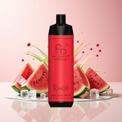 RandM Fumot Shisha 10000 Puffs Vesimelonijää 18ml Tukkukauppa Suomi