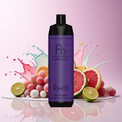 RandM Fumot Shisha 10000 Puffs Viiniminttu 18ml Tukkukauppa Suomi