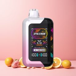 SPACEMAN SP40000 2-suukappaletta Vaaleanpunainen Sitruunalimsa 20ml Tukkukauppa Suomi