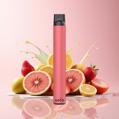 Solo 1000 Puffs 3,5ml Kertakäyttöinen Höyrystin Mansikkaguava Tukkukauppa Suomi