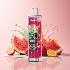 UWIN Crystal 10000 Puffs Mansikka-Arbuusi RGB Tukkukauppa Suomi