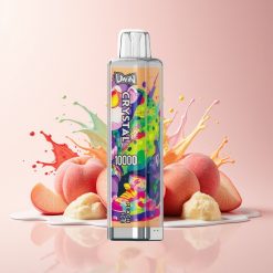 UWIN Crystal 10000 Puffs Persikka Jää RGB Tukkukauppa Suomi