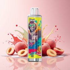 UWIN Crystal 10000 Puffs Persikka-Marja RGB Tukkukauppa Suomi