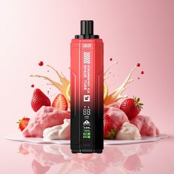 VEIIK SPACE TUBE 20000 Puhallus Kertakäyttöinen Höyrystin Mansikkajää 22ml Tukkukauppa Suomi