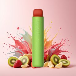 VOZOL STAR 2000 Mansikka-Kiivi Pehmeä Suu Tukkukauppa Suomi