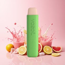 VOZOL STAR 550 Vaaleanpunainen Sitruunalimsa 2ML Tukkukauppa Suomi