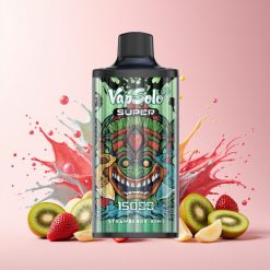 VapSolo Super 15000 Pussit Mansikka-Kiivi 40ml Tukkukauppa Suomi