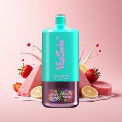 VapSolo Tripe 30000 Puffs Mansikkajäätelö 40ml Tukkukauppa Suomi